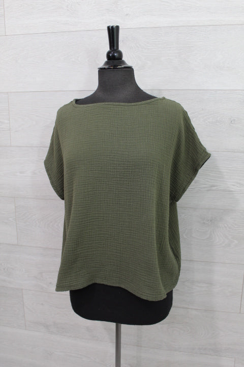 Bryn Walker Cotton Gauze - Bess Shirt