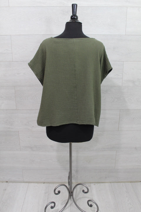 Bryn Walker Cotton Gauze - Bess Shirt