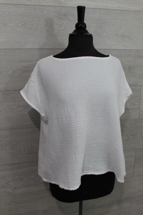 Bryn Walker Cotton Gauze - Bess Shirt
