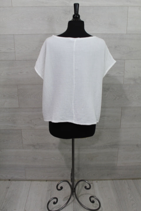 Bryn Walker Cotton Gauze - Bess Shirt