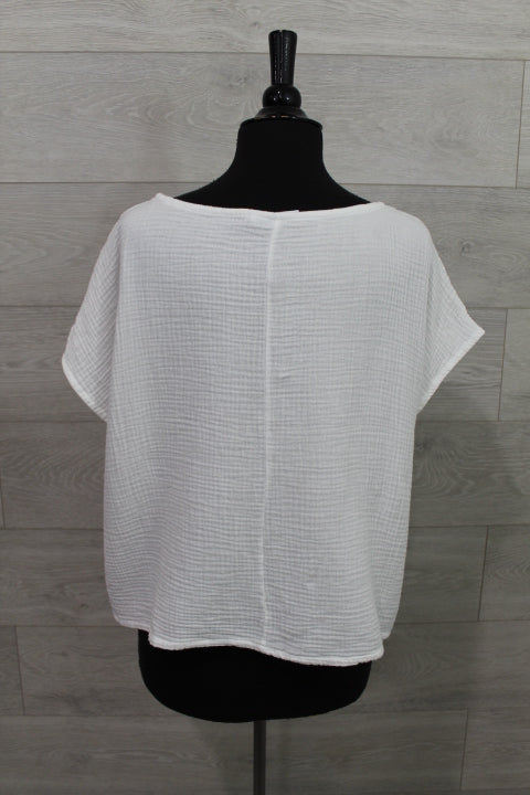 Bryn Walker Cotton Gauze - Bess Shirt
