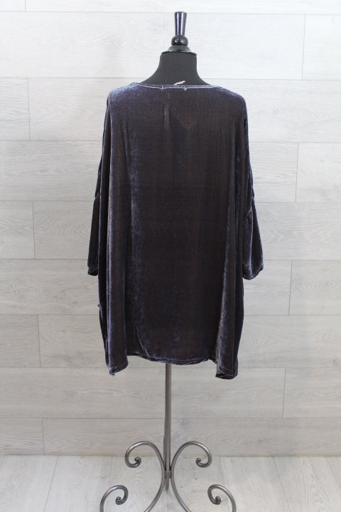 Cut Loose Velvet - One Size Pullover