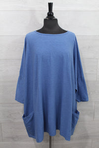 Cut Loose Tunic - One Size Pocket Top