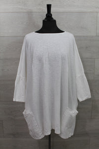 Cut Loose Tunic - One Size Pocket Top