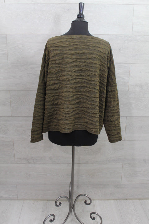 Cut Loose Texture Char Knit - One Size Pocket