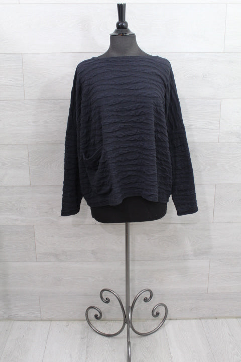 Cut Loose Texture Char Knit - One Size Pocket FINAL SALE ITEM