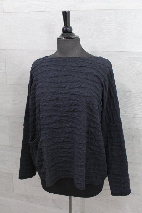 Cut Loose Texture Char Knit - One Size Pocket FINAL SALE ITEM