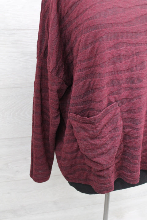 Cut Loose Texture Char Knit - One Size Pocket FINAL SALE ITEM