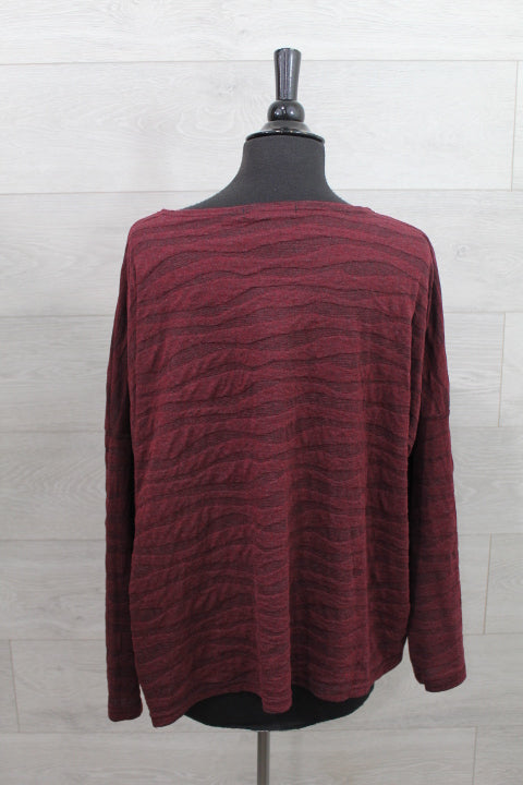 Cut Loose Texture Char Knit - One Size Pocket FINAL SALE ITEM