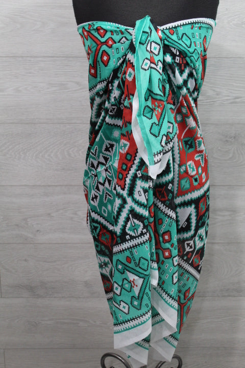 Aztec Print Maya Scarf