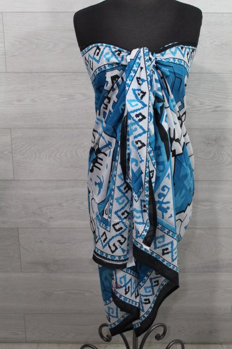 Aztec Print Maya Scarf