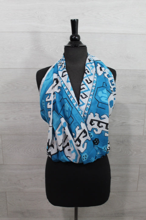 Aztec Print Maya Scarf