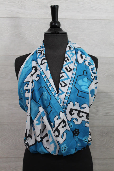 Aztec Print Maya Scarf