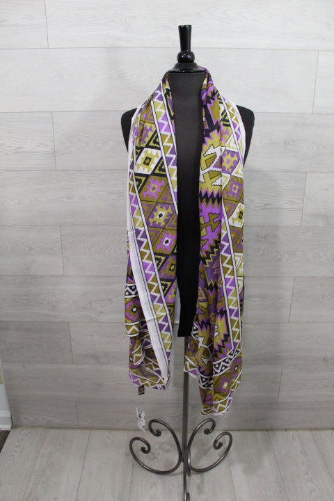 Aztec Print Maya Scarf