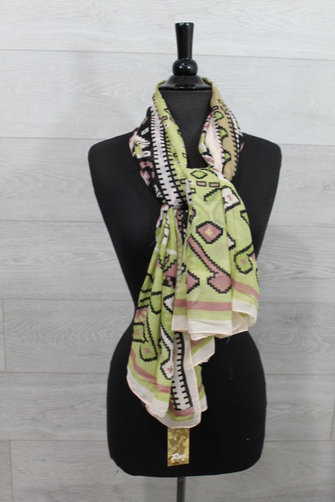 Aztec Print Maya Scarf Square