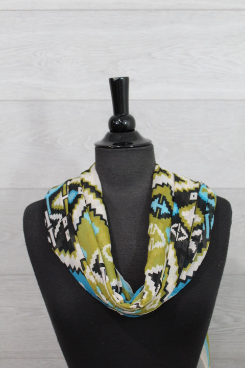 Aztec Print Maya Scarf Square