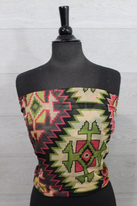 Aztec Print Maya Scarf Square