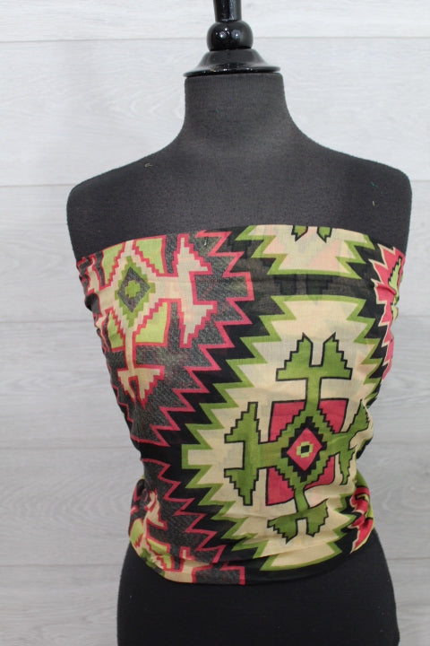 Aztec Print Maya Scarf Square