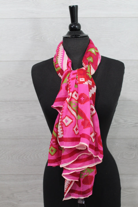 Aztec Print Maya Scarf