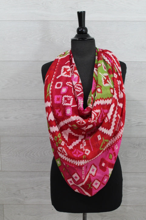 Aztec Print Maya Scarf