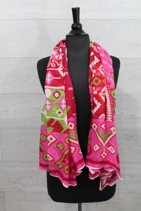 Aztec Print Maya Scarf