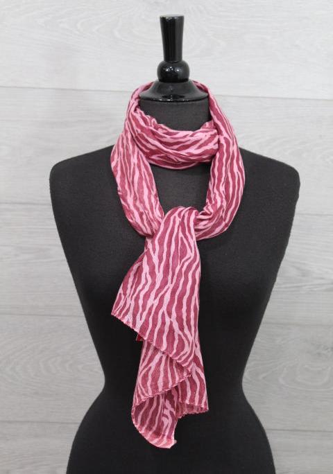 Zebra Print Scarf