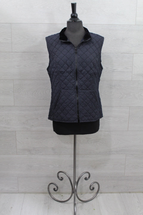 Cut Loose Quilted Parachute - Zip Front Quilted Vest