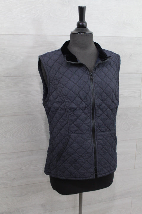 Cut Loose Quilted Parachute - Zip Front Quilted Vest