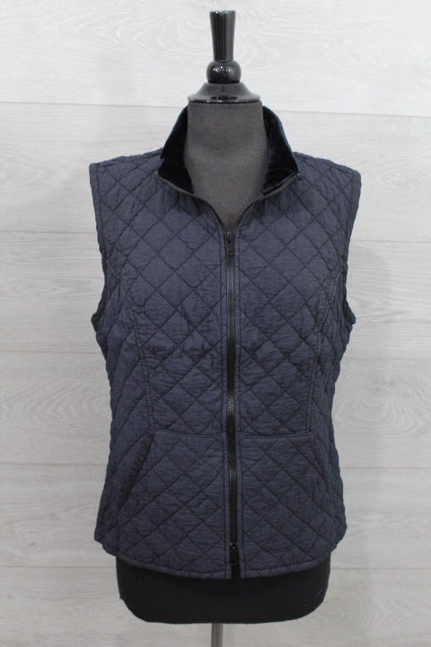 Cut Loose Quilted Parachute - Zip Front Quilted Vest