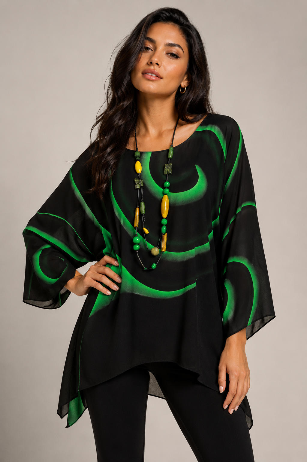 Lior Clothing - Deep Emerald Elegant One Size Fits All | LIOR
