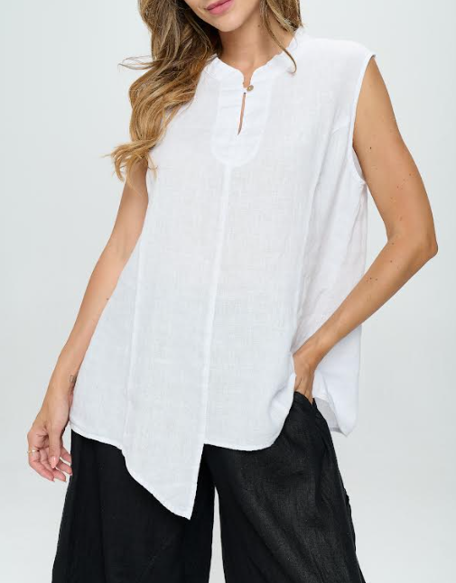 Focus Clothing - Sleeveless Tunic FINAL SALE ITEM