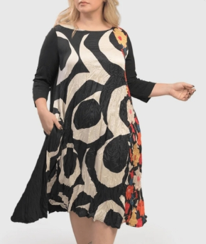 Alembika Clothing- Alin Plisse Dress