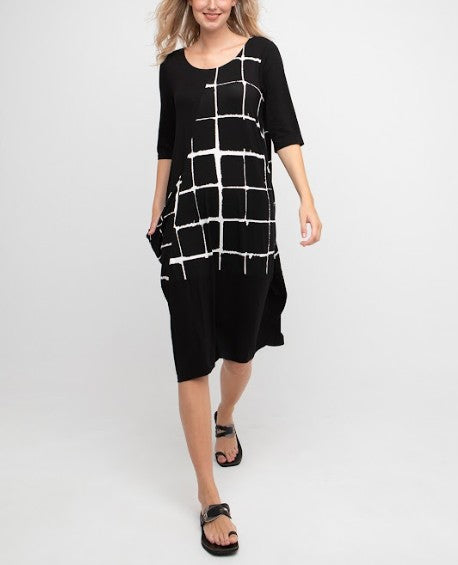 Ozai N Ku Chara Easy Dress, Mono Final Sale Item