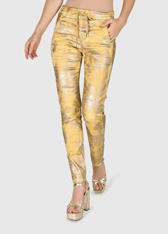 Alembika Jeans - Iconic Stretch Jeans, Honey Gold FINAL SALE ITEM
