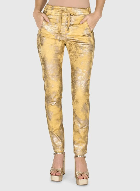 Alembika Jeans - Iconic Stretch Jeans, Honey Gold FINAL SALE ITEM