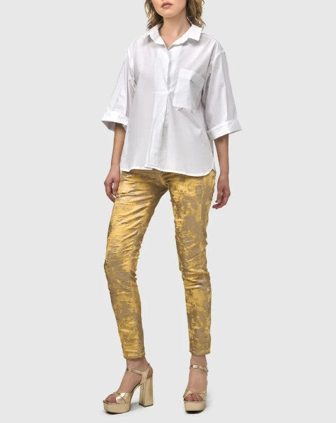 Alembika Jeans - Iconic Stretch Jeans, Honey Gold FINAL SALE ITEM