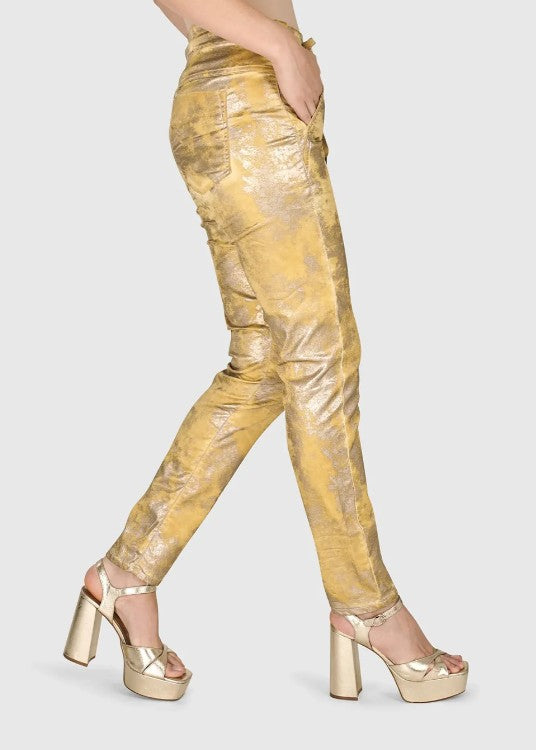 Alembika Jeans - Iconic Stretch Jeans, Honey Gold FINAL SALE ITEM