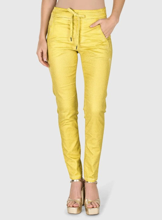 Alembika Clothing - Iconic Stretch Jeans, Honey Snake