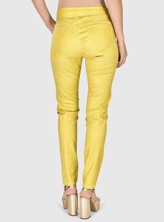 Alembika Clothing - Iconic Stretch Jeans, Honey Snake