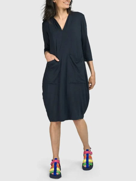 Alembika Essentials - Essential Cargo Dress, Ocean
