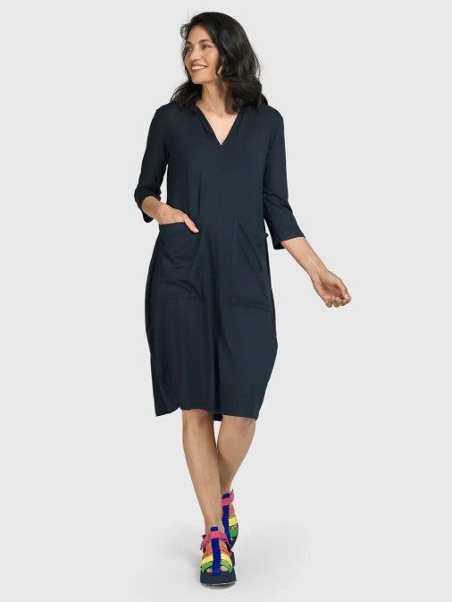 Alembika Essentials - Essential Cargo Dress, Ocean