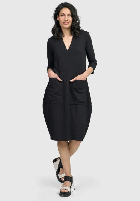 Alembika Essentials - Essential Cargo Dress, Black
