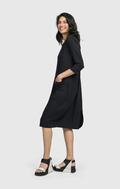 Alembika Essentials - Essential Cargo Dress, Black