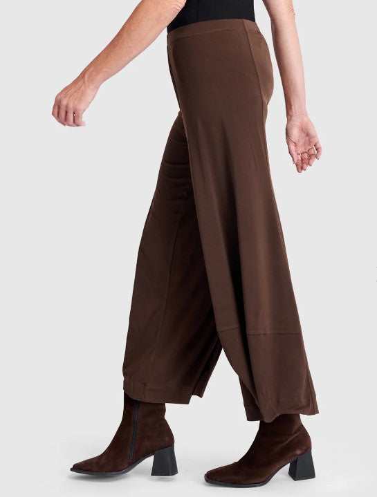 Alembika Essentials - Essential Slinky Punto Pants, Sepia