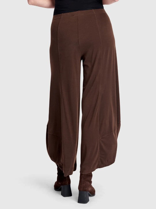 Alembika Essentials - Essential Slinky Punto Pants, Sepia