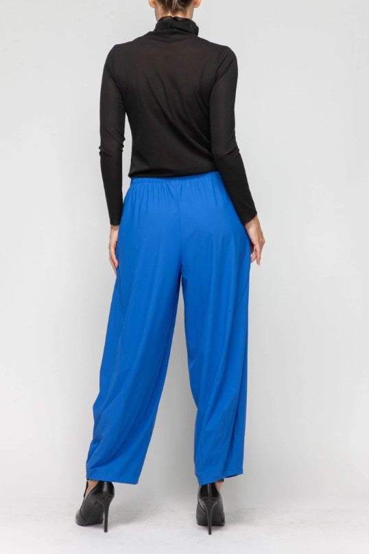 IC Collection - Blue Stretch Bubble Pants