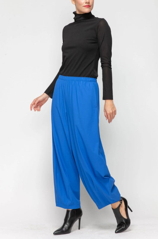 IC Collection - Blue Stretch Bubble Pants