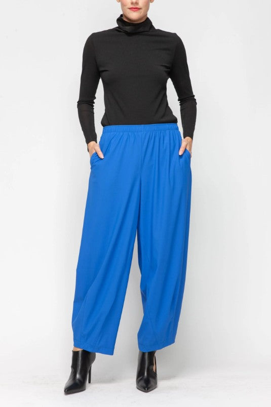 IC Collection - Blue Stretch Bubble Pants