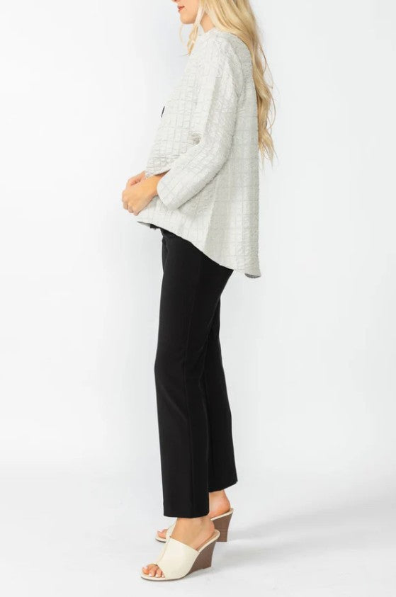 IC Collection - CRINKLE JQD ONE BUTTON JACKET