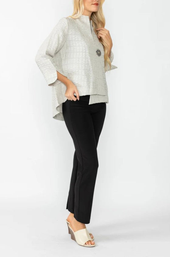 IC Collection - CRINKLE JQD ONE BUTTON JACKET